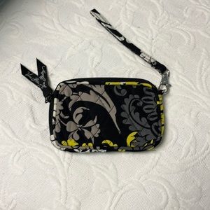 Vera Bradley wristlet change purse.